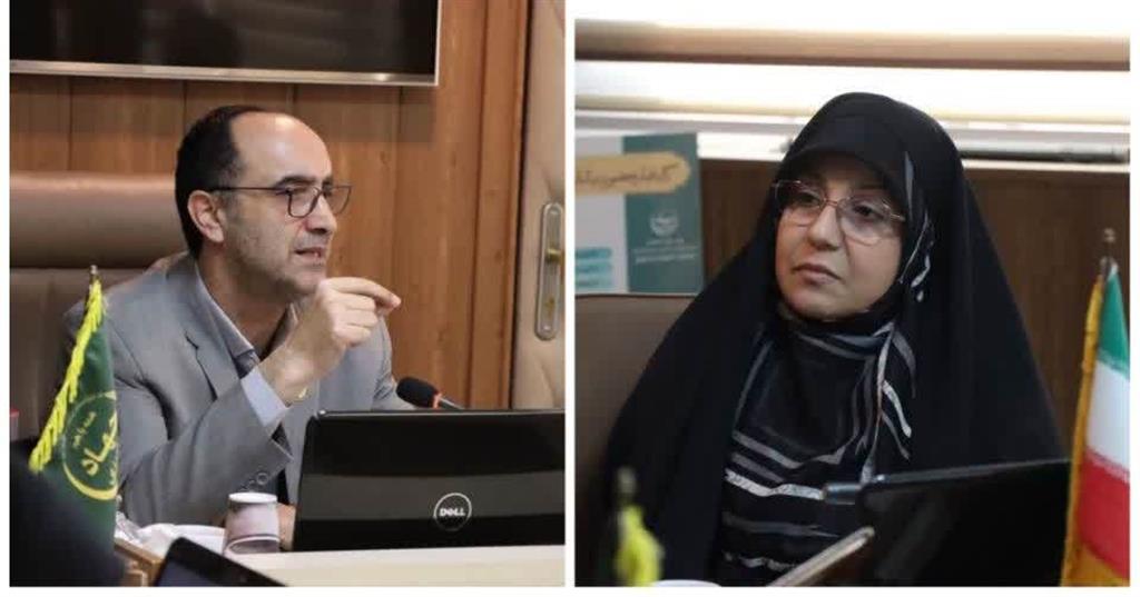 دیدار معاون سازمان تات با مشاور وزیر در امور بانوان و خانواده