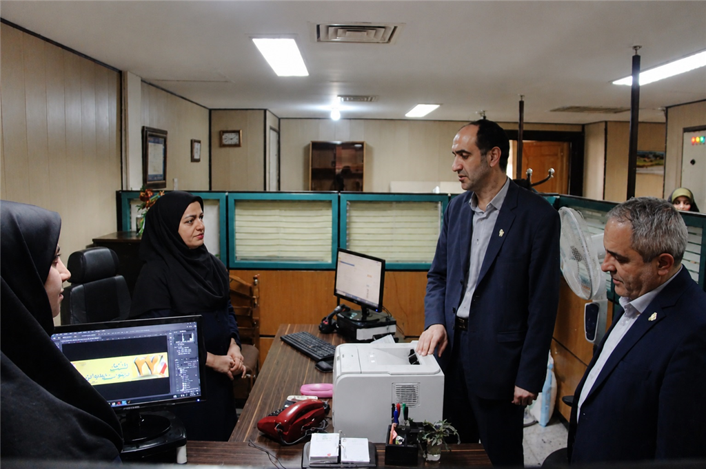 دیدار صمیمی معاون سازمان تات با كاركنان روابط عمومی به مناسبت روز روابط عمومی و ارتباطات
